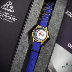 THE ELECTRICIANZ THE CABLE Z BLUE NATO ZZ-A1A/04-NS - 42MM