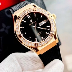 OLYM PIANUS CLASSIC FUSION AUTOMATIC BLACK OP990-45ADGR-GL-D