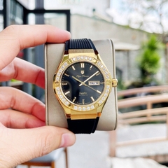 OLYM PIANUS CLASSIC FUSION AUTOMATIC BLACK OP990-45ADGR-GL-D