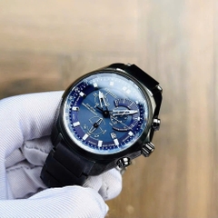 CITIZEN ECO-DRIVE CHRONOGRAPH BLUE DIAL CALENDAR 43MM WATCH BL5607-54L