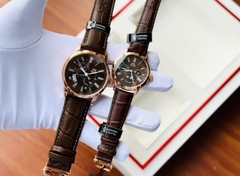 ORIENT CLASSIC SUN AND MOON QUARTZ BROWN RA-KA0002Y10A