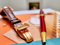 ORIENT CLASSIC SUN AND MOON QUARTZ BROWN RA-KA0002Y10A