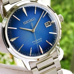 ĐỒNG HỒ NAM SEIKO COCKTAIL AUTOMATIC XANH DƯƠNG SRPJ13J1