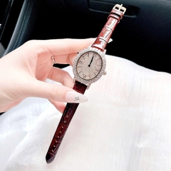 ĐỒNG HỒ NỮ DAVENA QUARZT DIAL DIAMOND 31893