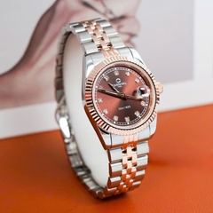 ĐỒNG HỒ NỮ CARNIVAL QUARTZ CHOCO 8131L-CH-N