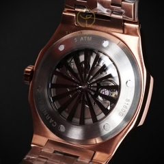 ĐỒNG HỒ NAM XÀ CỪ CARNIVAL AUTOMAITC 8160G-VH-MOP (XÀ CỪ TRẮNG)