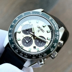 ĐỒNG HỒ NAM SEIKO PROSPEX SPEEDTIMER CHRONOGRAPH IVORY GREEN QUARTZ SSC943P1