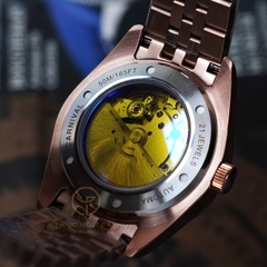 ĐỒNG HỒ NAM XÀ CỪ CARNIVAL AUTOMAITC 8131G-VH-BLACK MOP (XÀ CỪ ĐEN)