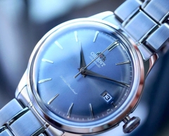 ĐỒNG HỒ NAM ORIENT BAMBINO 2025 BLUE STEEL RA-AC0M10L30B