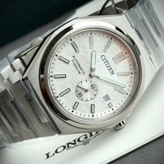 ĐỒNG HỒ NAM CITIZEN AUTOMATIC ZENSHIN SUPER TITANIUM WHITE DIAL  NJ0180-80A