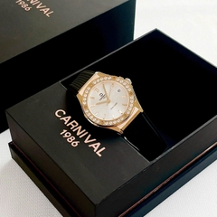 ĐỒNG HỒ NỮ CARNIVAL QUARTZ 8168L2-VV-DCS-T