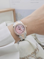 ĐỒNG HỒ NỮ CARNIVAL QUARTZ XÀ CỪ HỒNG 8131L2-CH-HK