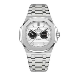 ĐỒNG HỒ NAM CARNIVAL PANDA AUTOMATIC 8158G-VT-PD TRẮNG