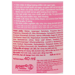Lăn khử mùi Refre Whitening Perfume hương ngọt ngào chai 40 ml