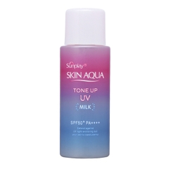 Sữa chống nắng Sunplay Skin Aqua Tone Up UV SPF50+/PA++++ hiệu chỉnh sắc da chai 50g