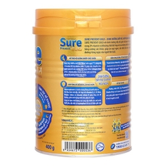 Sữa bột Vinamilk Sure Prevent Gold giúp hệ xương khớp chắc khỏe lon 400g
