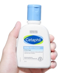 Sữa rửa mặt Cetaphil Gentle Skin Cleanser làm sạch dịu nhẹ chai 125ml