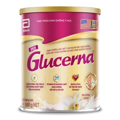 Sữa bột Glucerna cho người tiểu đường hương vani lon 380g