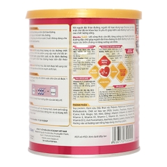 Sữa bột Gluvita Gold bổ sung dinh dưỡng cho người đái tháo đường lon 400g