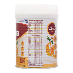 Sữa bột Nutifood Varna Elite giúp bổ sung dinh dưỡng, phục hồi sức khỏe lon 400g