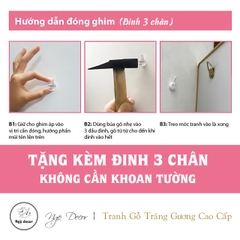 Tranh Tráng Gương MÃ ĐÁO THÀNH CÔNG - MÃI DELL THÀNH CÔNG - KHÁ MÃ chế hài hước CAO CẤP - MẪU SỐ 4