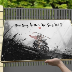 Tranh Tráng Gương XÍCH TƠ chế hài hước CAO CẤP