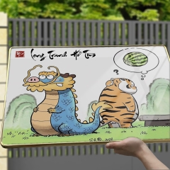 Tranh Tráng Gương LONG TRANH HỔ TÌM chế hài hước CAO CẤP