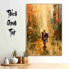 Tranh Tráng Gương SƯ THẦY THÍCH MINH TUỆ bo viền CAO CẤP