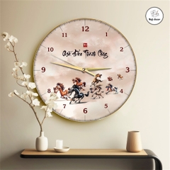 Tranh Tráng Gương MÃ ĐÁO THÀNH CÔNG - MÃI DELL THÀNH CÔNG - KHÁ MÃ chế hài hước CAO CẤP - MẪU 3