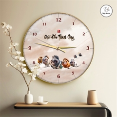Tranh Tráng Gương MÃ ĐÁO THÀNH CÔNG - MÃI DELL THÀNH CÔNG - KHÁ MÃ chế hài hước CAO CẤP - MẪU 4