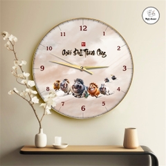 Tranh Tráng Gương MÃ ĐÁO THÀNH CÔNG - MÃI DELL THÀNH CÔNG - KHÁ MÃ chế hài hước CAO CẤP - MẪU 4