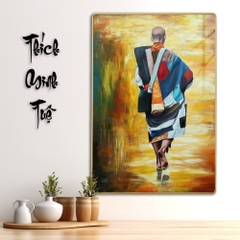 Tranh Tráng Gương SƯ THẦY THÍCH MINH TUỆ bo viền CAO CẤP