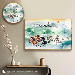 Tranh Tráng Gương MÃ ĐÁO THÀNH CÔNG - MÃI DELL THÀNH CÔNG - KHÁ MÃ chế hài hước CAO CẤP - MẪU 5