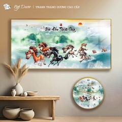 Tranh Tráng Gương MÃ ĐÁO THÀNH CÔNG - MÃI DELL THÀNH CÔNG - KHÁ MÃ chế hài hước CAO CẤP - MẪU 5