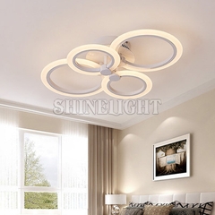 ĐÈN MÂM LED 4 CÁNH TRÒN 600
