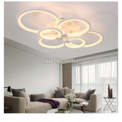 ĐÈN MÂM LED 6 CÁNH TRÒN 800