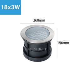 Đèn âm đất chỉnh góc cao cấp SLADDR