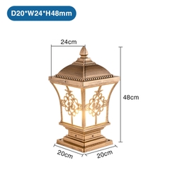 Đèn trụ cổng ROL 137