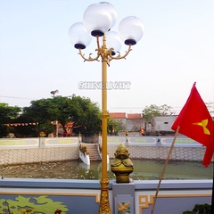 Cột đèn sân vườn BamBoo