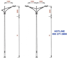 Cột đèn cao áp TK04