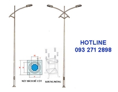 Cột đèn cao áp TK05