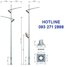 Cột đèn cao áp TK09