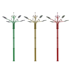 Cột đèn công viên nghệ thuật SLLOTUS4
