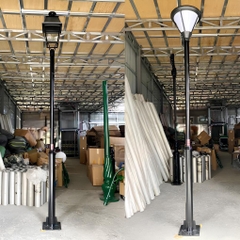 Cột đèn sân vườn giật cấp