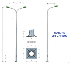 Cột đèn cao áp TK06