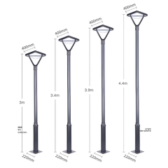 Cột đèn năng lượng mặt trời SL-EMERAL