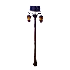 Cột đèn sân vườn SL-ROL02MT năng lượng mặt trời