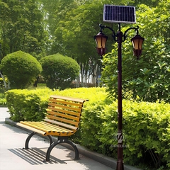 Cột đèn sân vườn SL-ROL02MT năng lượng mặt trời