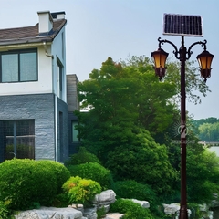 Cột đèn sân vườn SL-ROL02MT năng lượng mặt trời