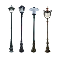 Cột Đèn Sân Vườn 1 Bóng